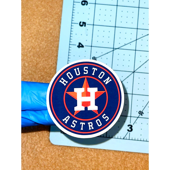 Astros High Quality Water Resistant Sticker Decal Multiple Sizes Available - Picture 4 of 4